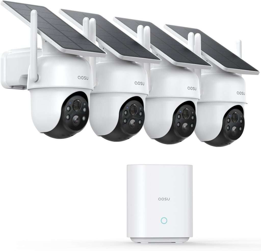 solar powered security cameras