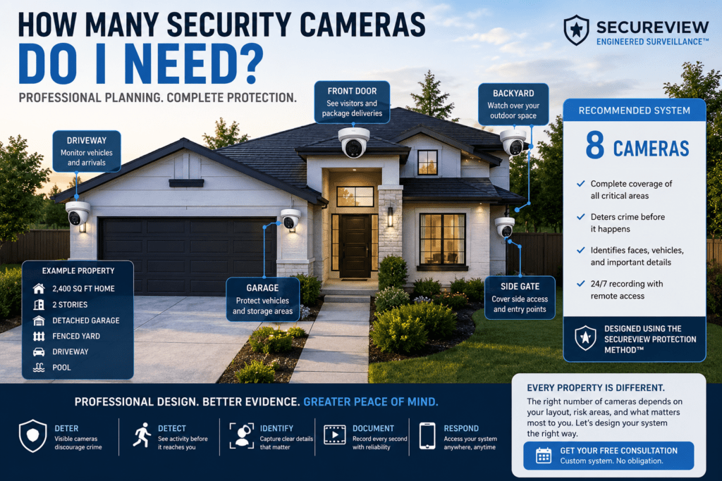 How many security cameras do I need?