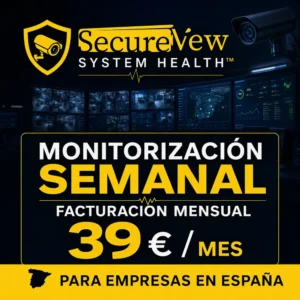 Plan SecureView System Health Semanal de 39 euros al mes en España